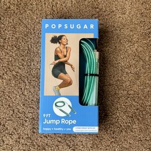 POPSUGAR 9ft Green Jump Rope